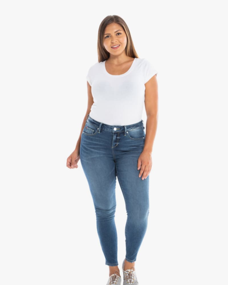 Size 14 stretch skinny jeans hotsell